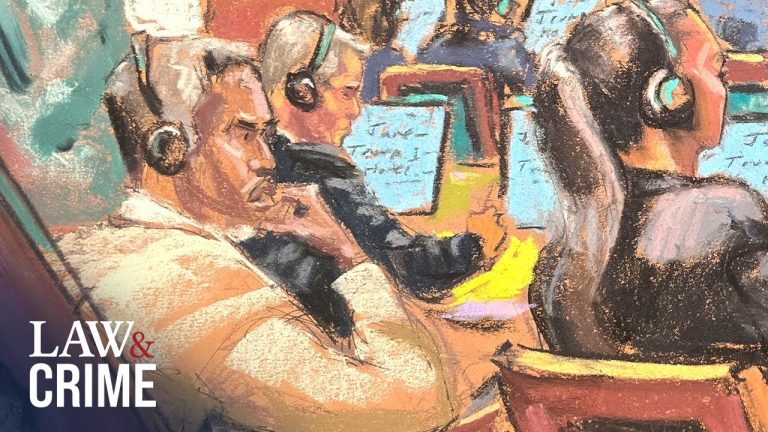 Uncomfortable P. Diddy Watches Sex Tapes in Court
