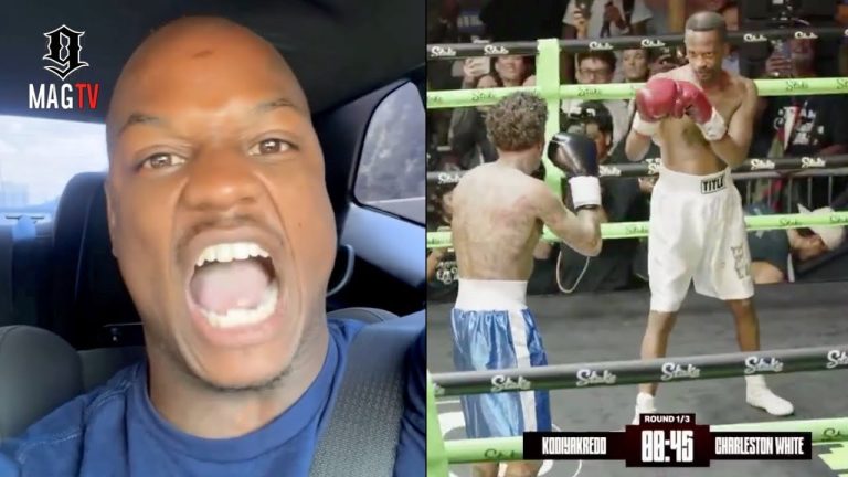 "Fightin Like A Ole Hoe" Woody Rips Charleston White For Boxing Island Boy Redd! 