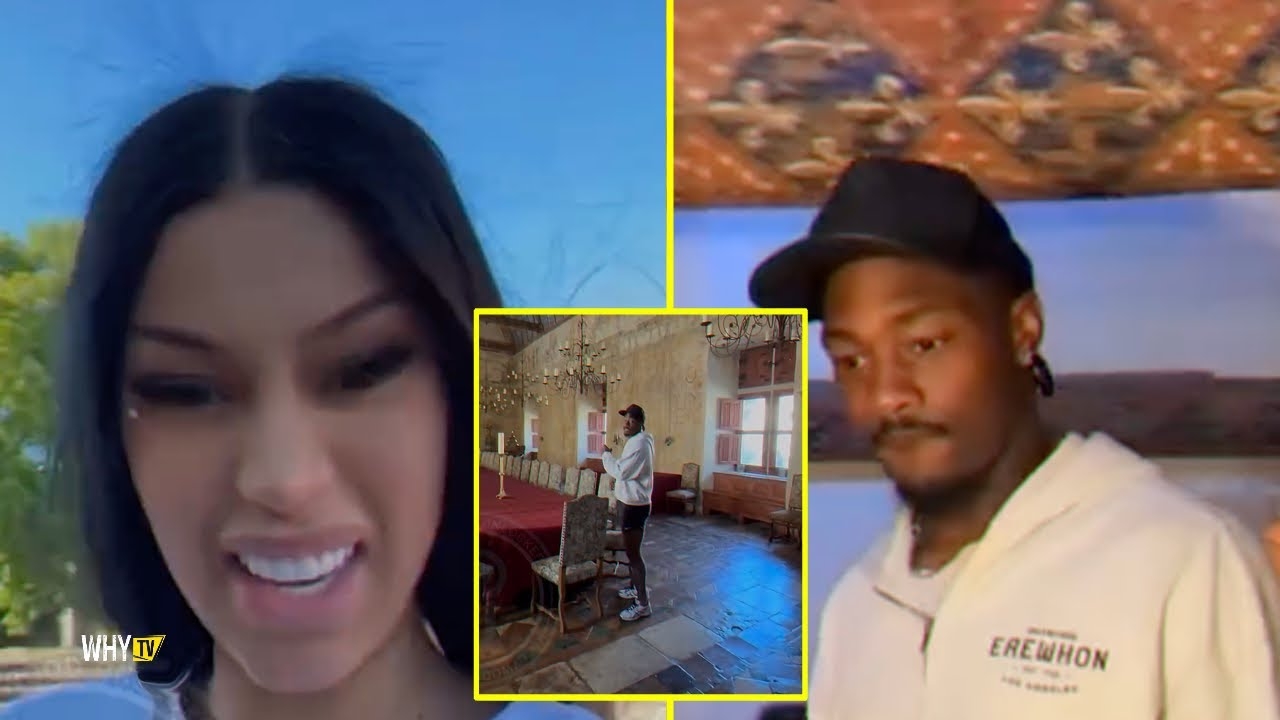 Cardi B Says Stefon Diggs Took Him To Real Castle On A Vacation 'We Live In A Real Castle I Swear'