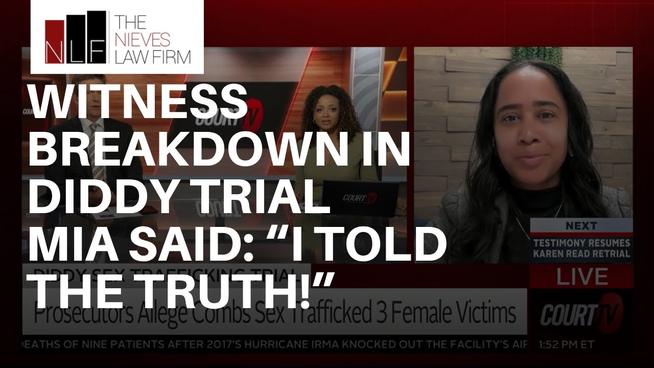 DIDDY TRIAL: Explosive Witness Breakdown! | Court TV Interview | Nieves Law
