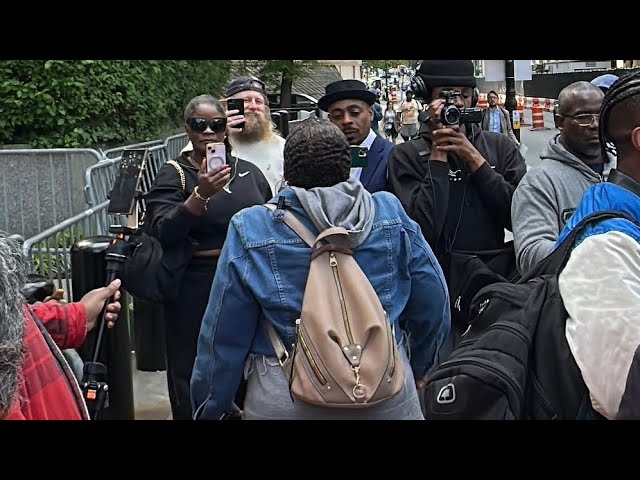 Crazy MTA LADY GETS BANNED FROM Diddy Trial