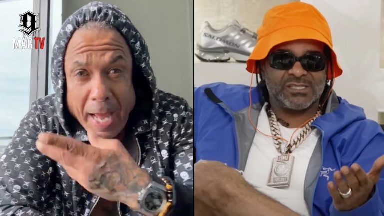"Stupid Muthaf**kas" Benzino Spazzes After Jim Jones Claims He's More Influential Than NAS! 