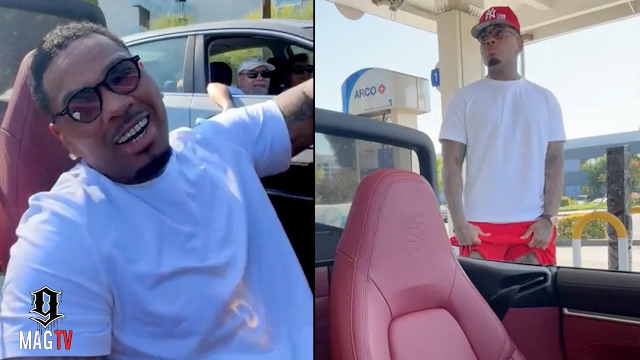 "Eerrbody Love Me Man" Kevin Gates Head Is On A Swivel While Ridin Dolo Thru Los Angeles!