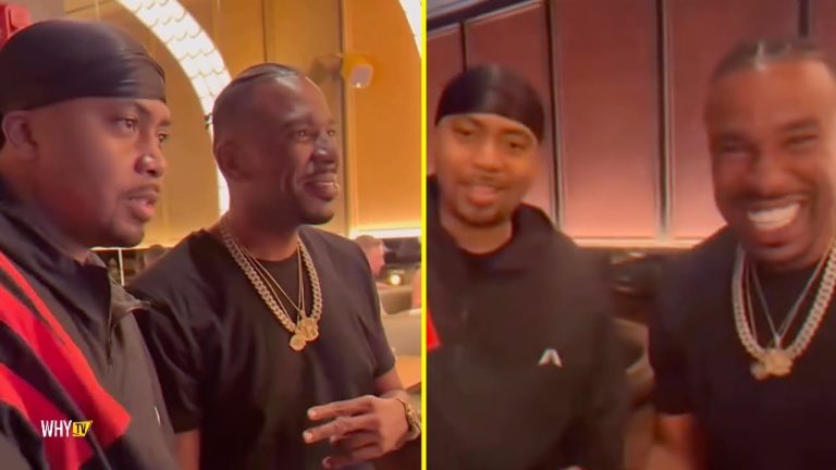 Nore Linked Up With Nas In His Own Restaurant In NY 'Does Jim Jones Have A Restaurant? Lol'