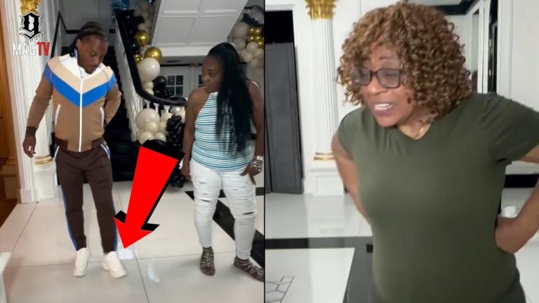 "What Are Those" T.I. Dances His Way Out The Room After Mom & Sister Roast His Shoes! 
