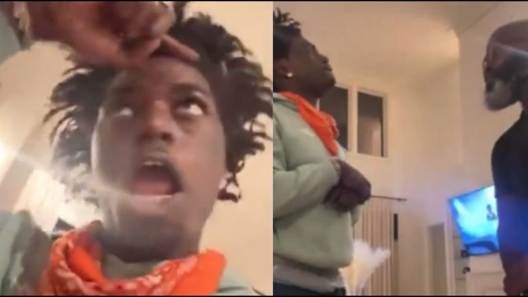 Time For Your Cut Kodak Black SPAZZES On His Barber After Messing Up His Hairline