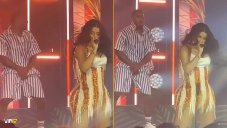 Cardi B Dissing Offset For The First Time On The Stage You B*** A** N***, Now I Have Real Man