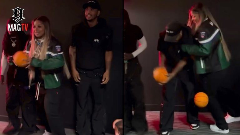 Chrisean Rock Shoots Her Shot While Kickin It Wit Trey Songz! 