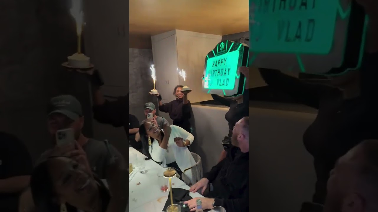 Birthday Dinner for DJ Vlad