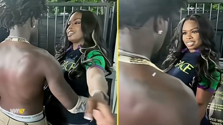 Kodak Black Snatches Dreezy's Phone And Grabs Her Bu** After She Asked Why He Was Sweating