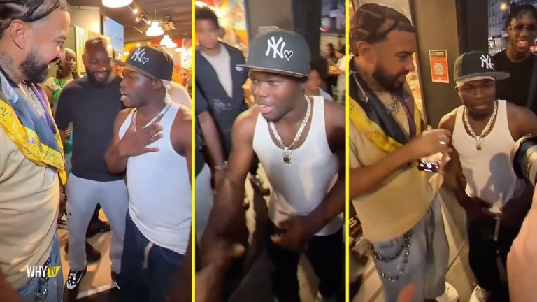 French Montana Meets African 50 Cent 'Bro You Ain't Fifty You Are 15 Cent'