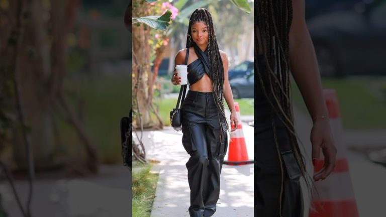 All Black Everything  Halle Bailey