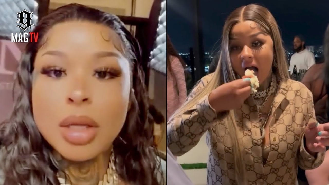Chrisean Clears Trolls Criticizing Her For Eating Nikki Baby's B-Day Cake With Her Hands!