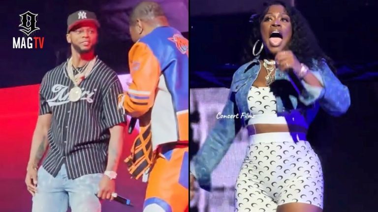 Busta Rhymes Brings Out Papoose After Remy Ma Performs At Rock The Bells Concert! 
