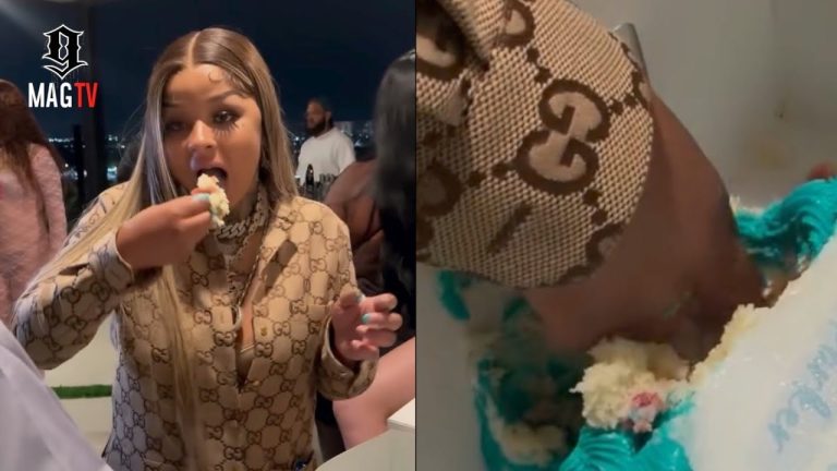 Chrisean Rock Faces Backlash For Sticking Her Fingers In Miss Nikki's B-Day Cake! 