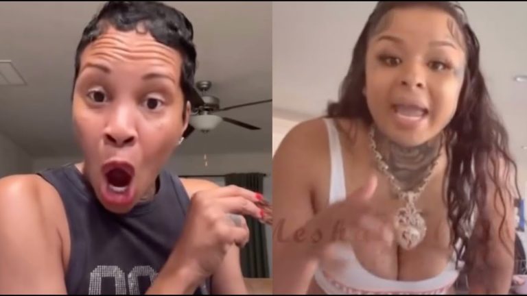 Ill Flatline U With This Iron Tia Kemp Crashes Out After Chrisean Threatens To Ban Her From LA