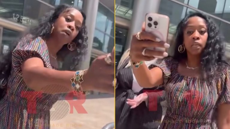 Daughter Of Man Allegedly Mu***red By Remy Mas Son Gets Into Altercation With Rapper After Court