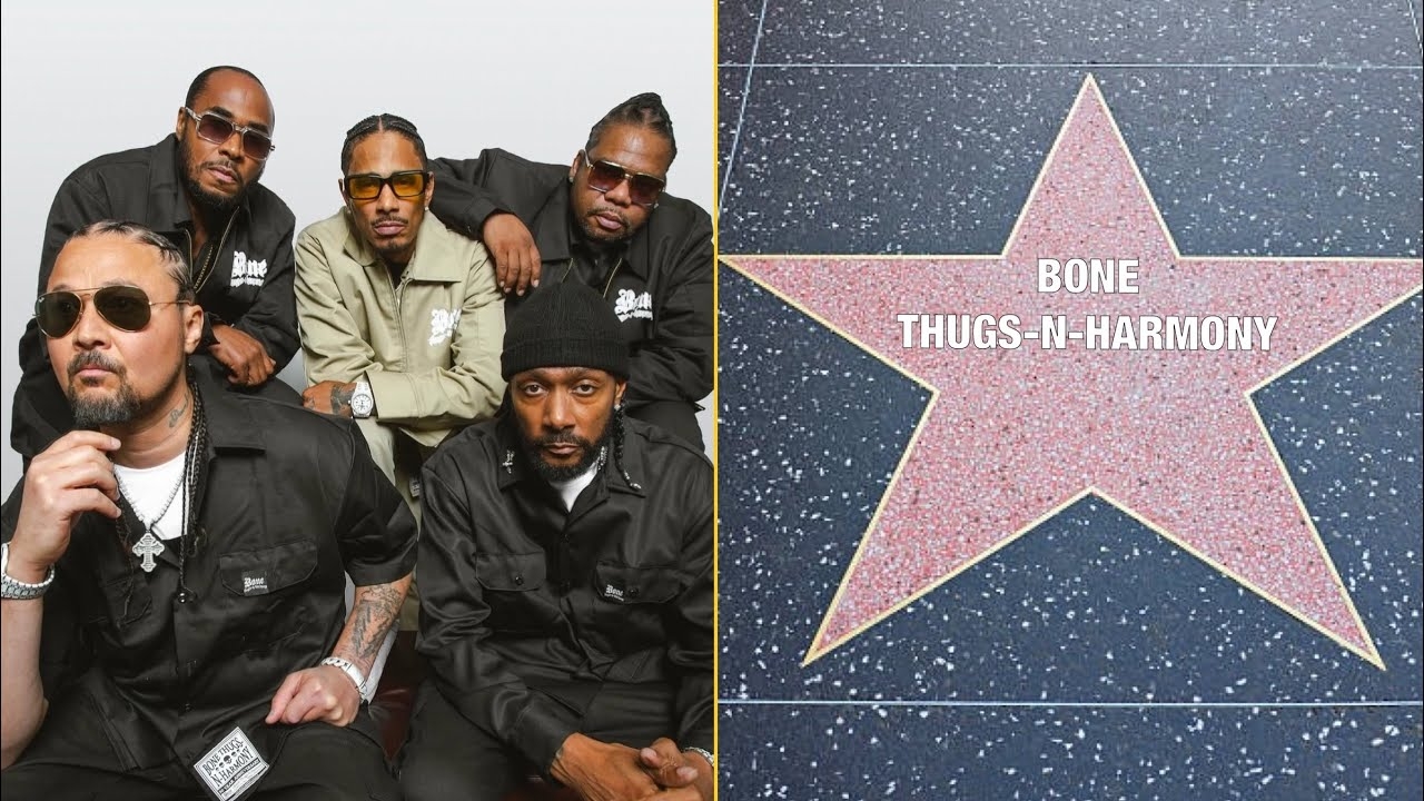 BREAKING NEWS ! Bone Thugs-N-Harmony Is Officially In The Hollywood Walk Of Fame 2025 Along Shaq