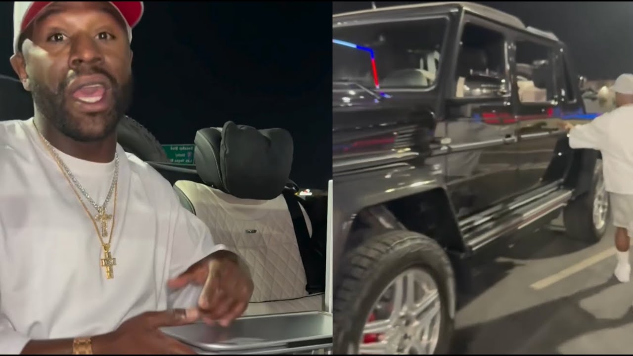 Floyd Mayweather Purchases A $1.3M Maybach Landaulet G-Wagon 680 First Class On The Ground