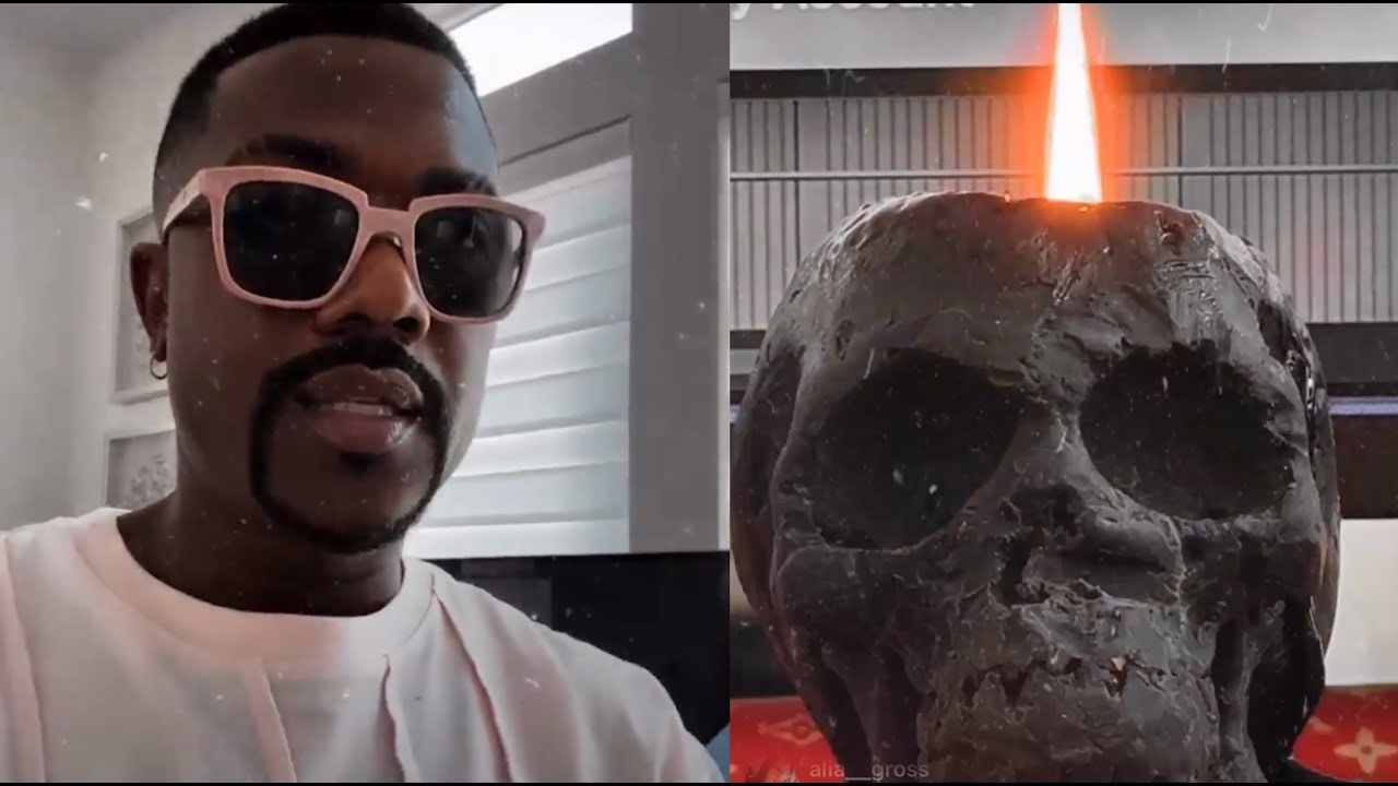 Rebuke Me Ray J Starts Acting Strange After Lighting Skull Candle On 4th Of July