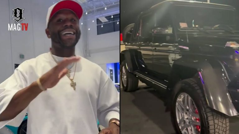 Floyd Mayweather Cashes Out On A $1.3M Maybach G 650 Landaulet G-Wagon! 