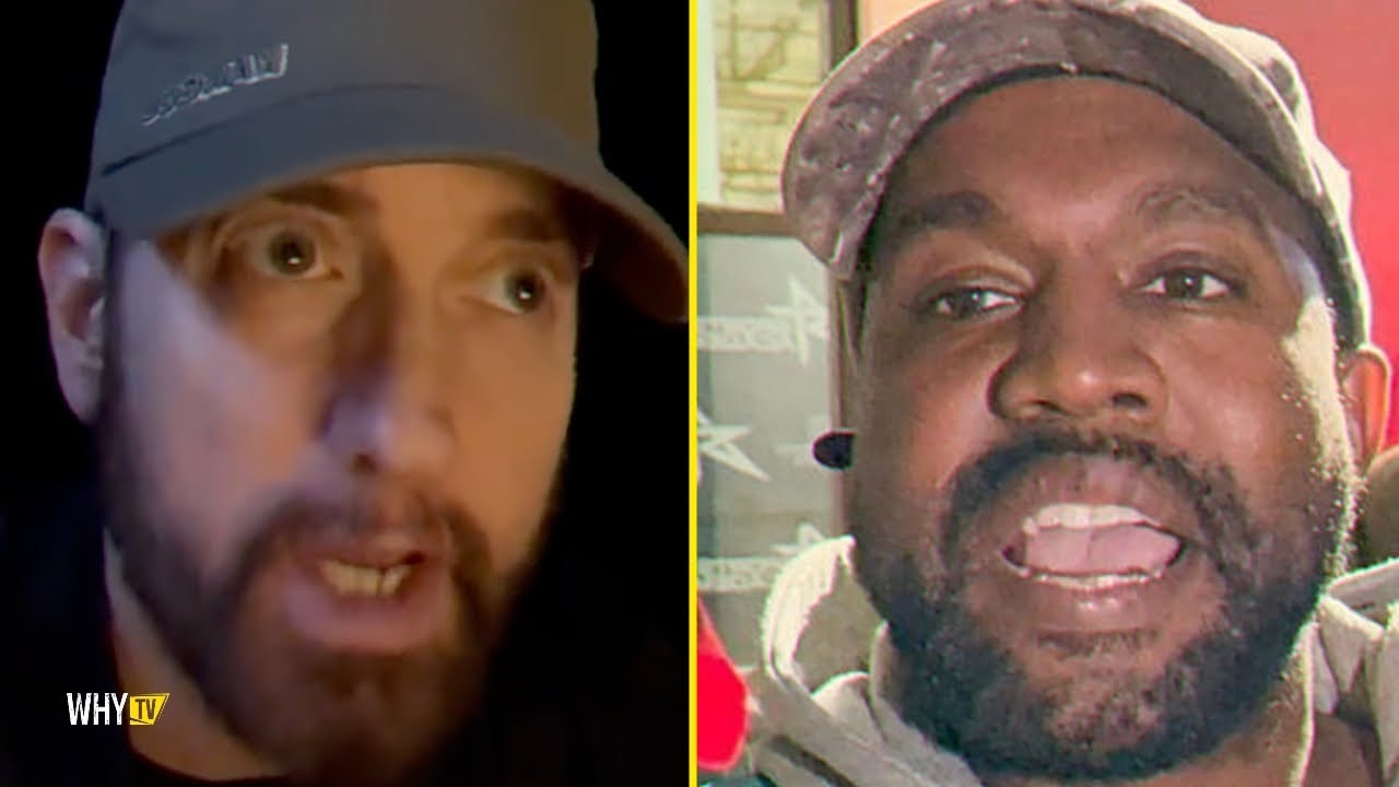 Eminem Dissing Kanye West In A New Song With JID 'Kanye West You Are A Little C**k Sucker'