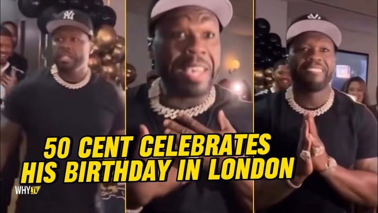 London Fans Surprise Early Bday Celebration For 50 Cent Backstreet In London After The Show