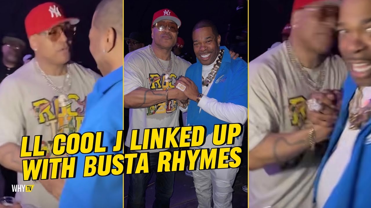 Busta Rhymes Linked Up With LL Cool J At Rock The Bells Festival 2025 ...