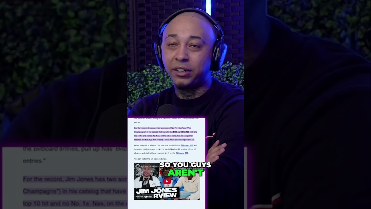 Nas vs. Jim: Billboard Numbers Don't Lie!