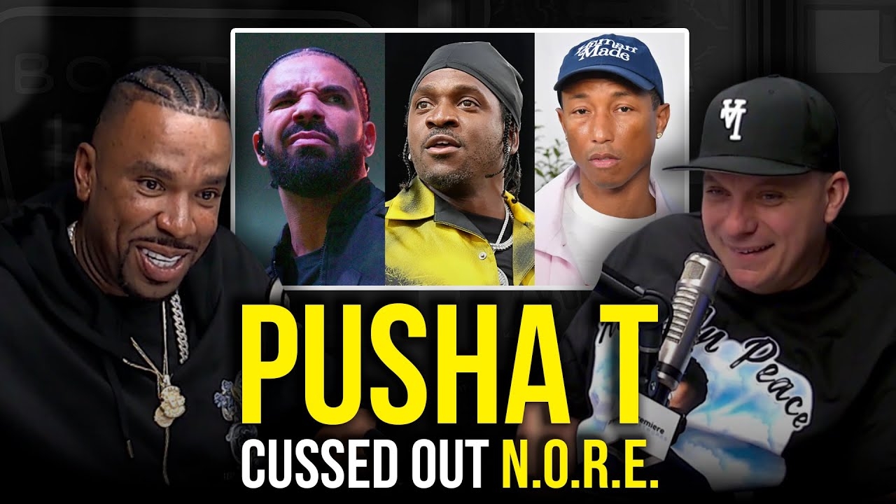 Pusha T Cussed Out N.O.R.E. over his Pharell Interview