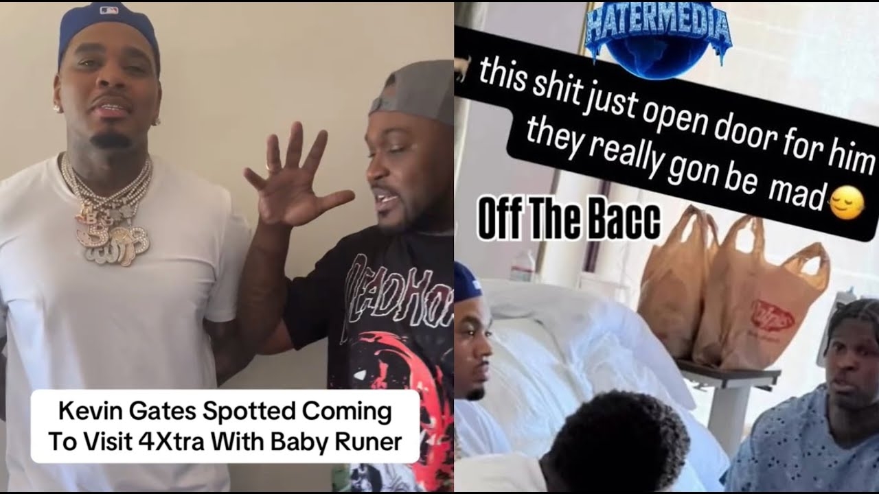 Kevin Gates Pulls Up On 4XTRA In The Hospital After Blowing Off His Hand "Real N*gga Do Real Things"