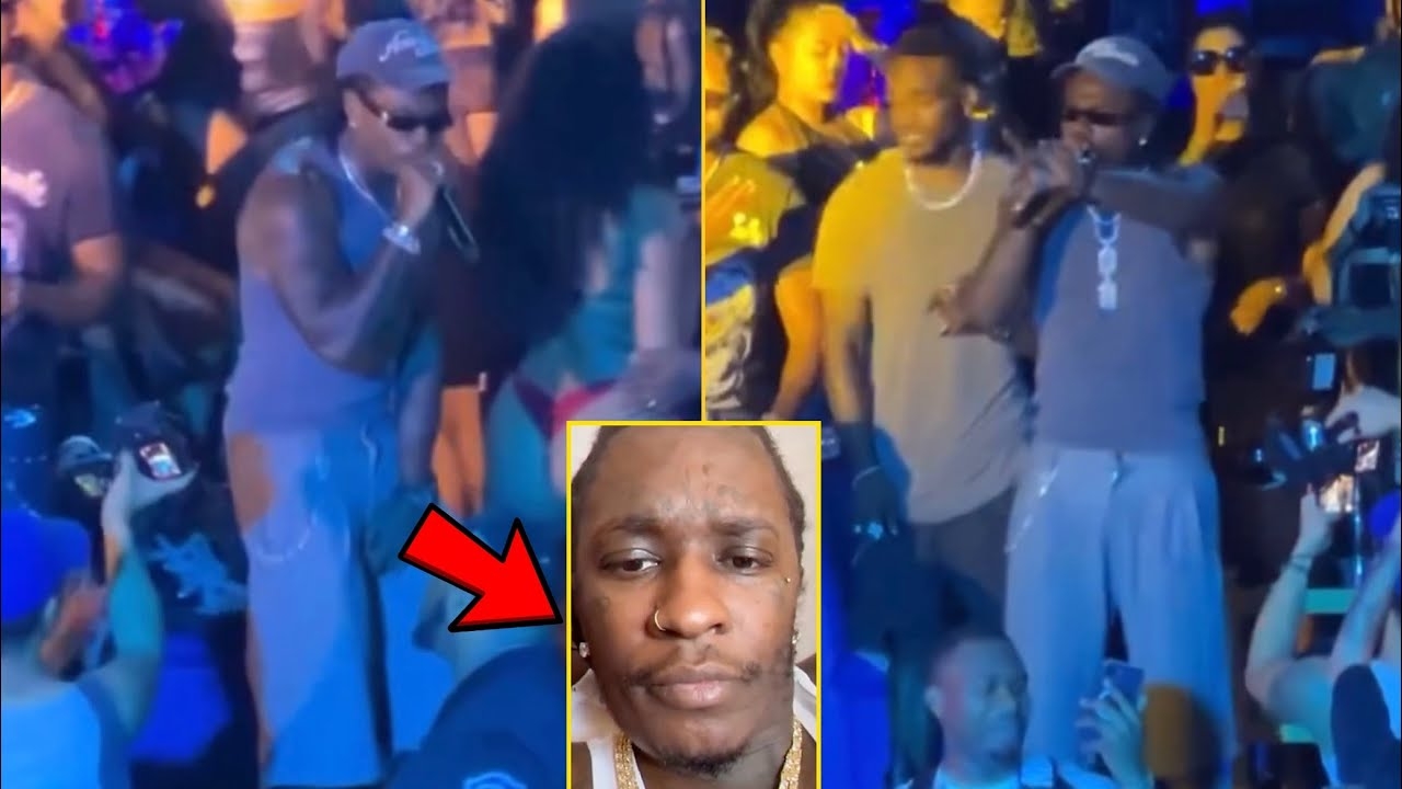 Gunna Dissing Young Thug Back During His Pool Party In Houston Last Night Thugga Dont Gives A F**