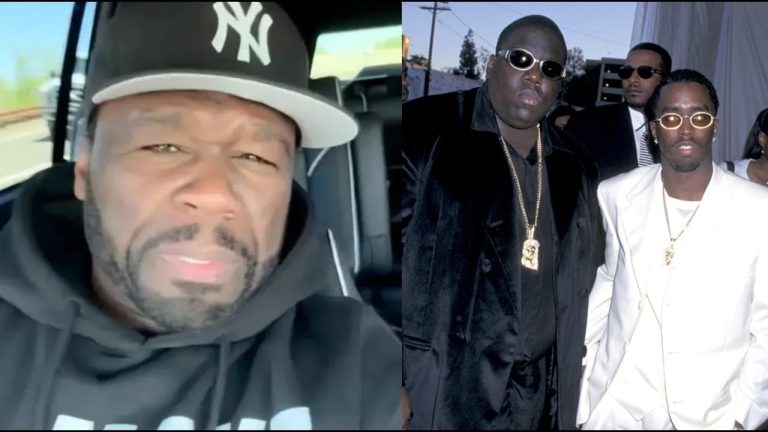 50 Cent REACTS To New Diddy LAWSUIT For Busting A N*T In Biggies Smalls Clothes "Slime Is "