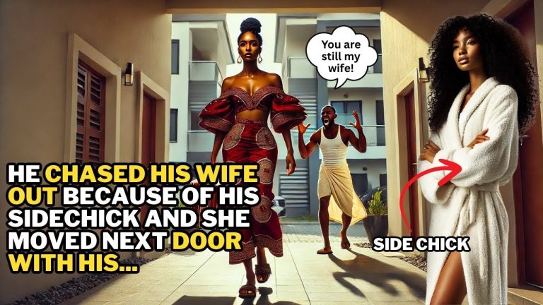 Foolish Husband Chased Wife Away For His Sidechick- Wife Moved In Next Door and Made Him Regret!
