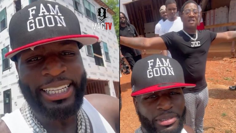 "Rich Like Joc" Ralo Gives Yung Joc A Tour Of His New Construction Housing! 