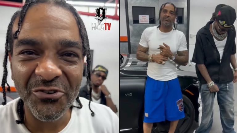 "R.I.P. Takeoff" Jim Jones & Quavo Link Up At His New Entertainment Space In New York! 