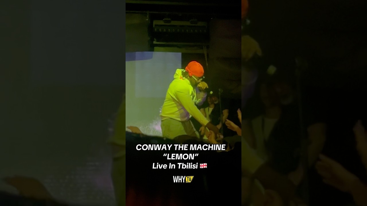 #ConwayTheMachine Performs Lemon In Tbilisi Georgia  #whytv #griselda