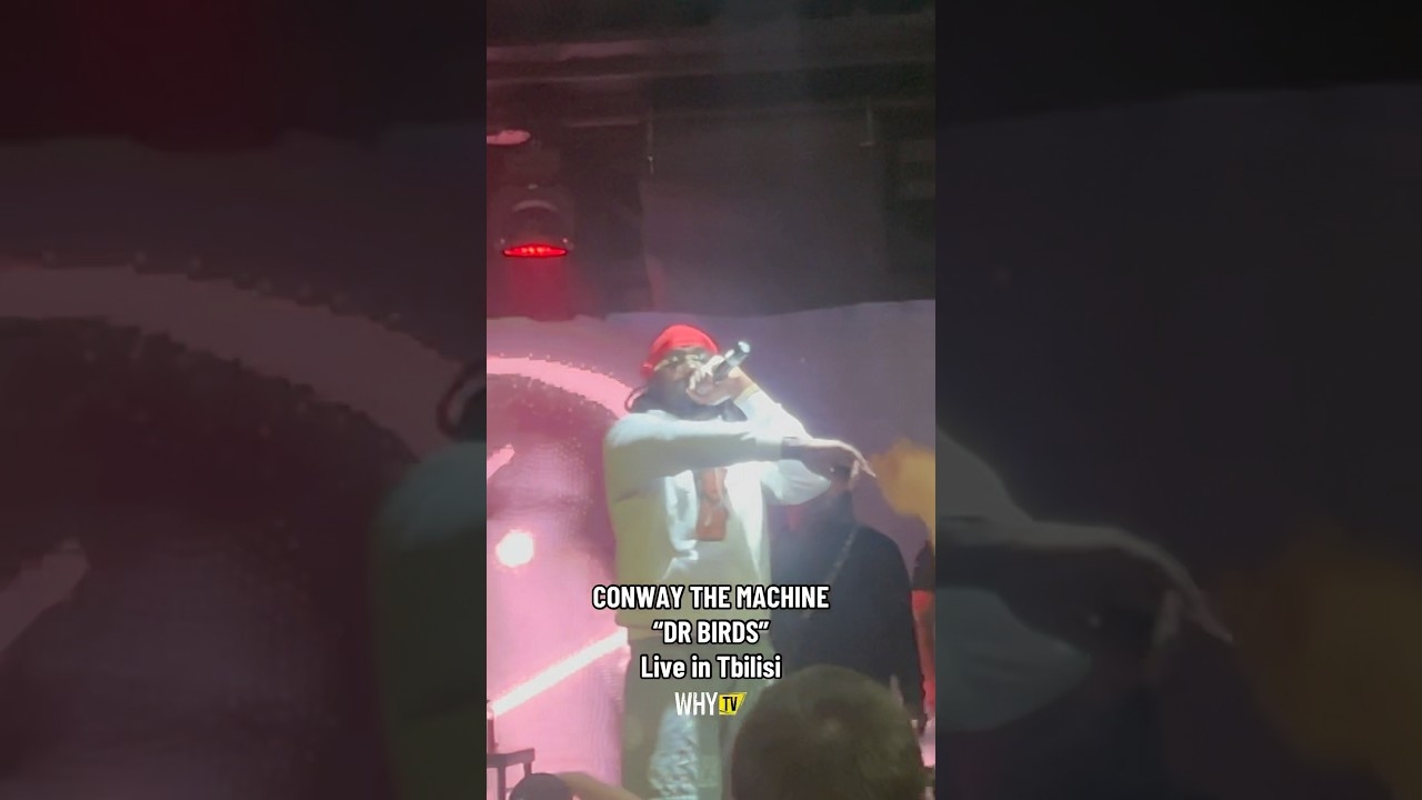 #ConwayTheMachine Performs DR BIRDS In Tbilisi Georgia  #whytv #griselda