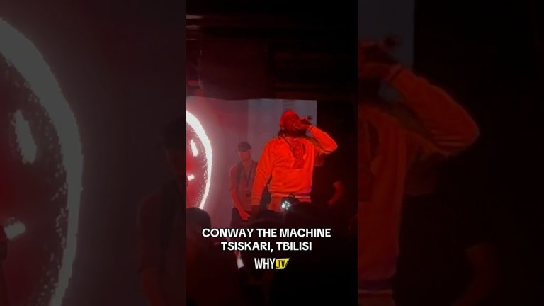 #ConwayTheMachine Performs At Tsiskari Tbilisi, Georgia  #whytv