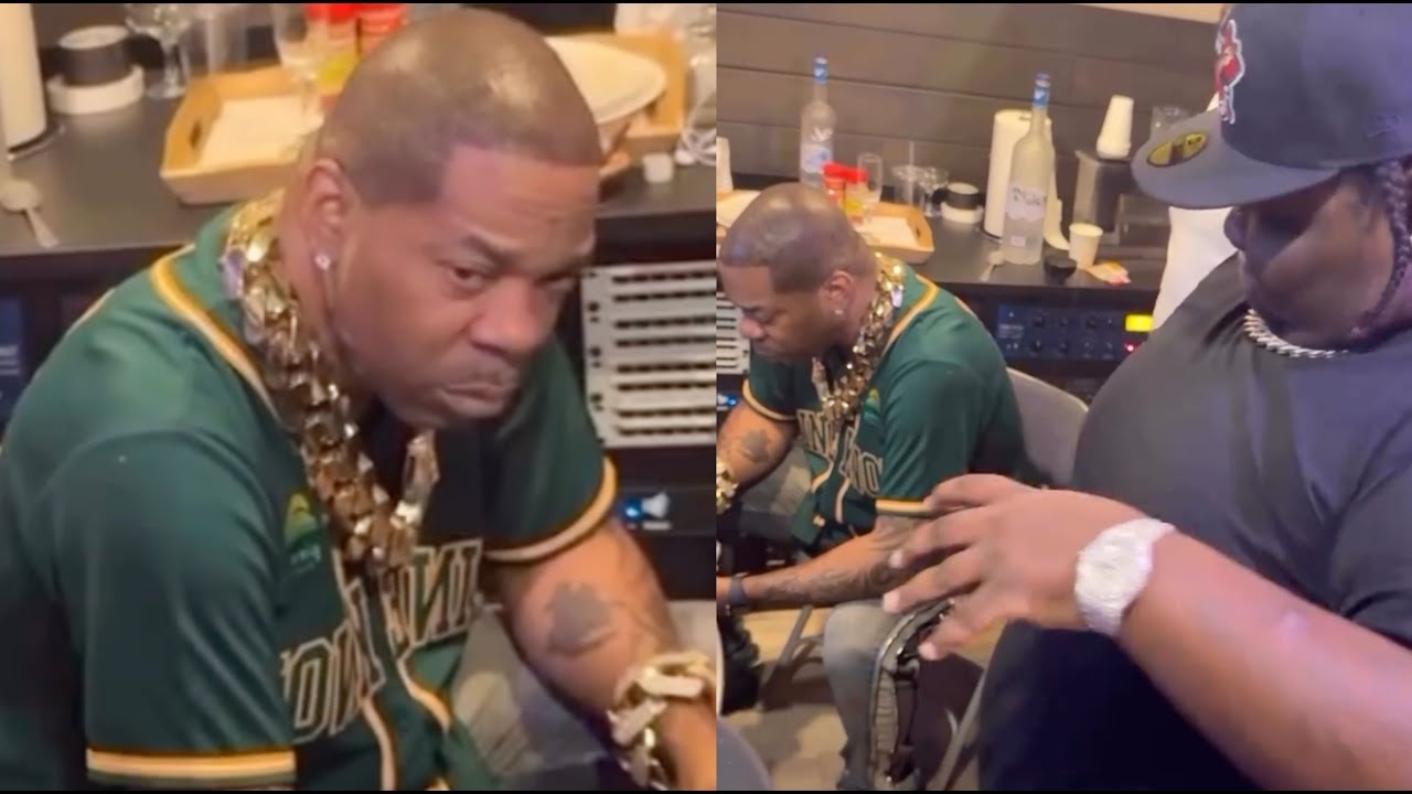 Busta Rhymes Looks Disappointed After Letting 400LB Rapper Freestyle For Him