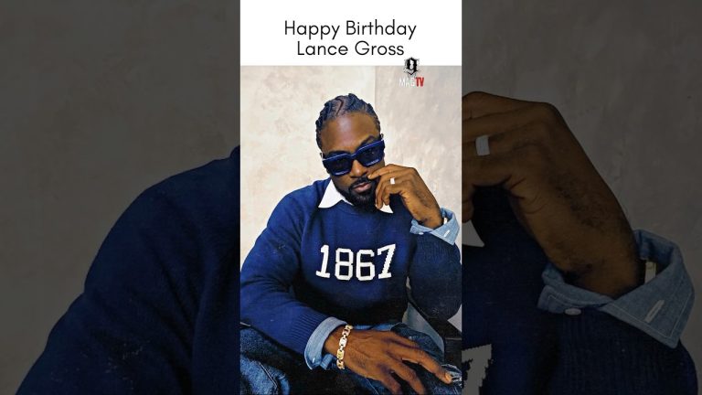 Happy 44th Birthday Lance Gross 