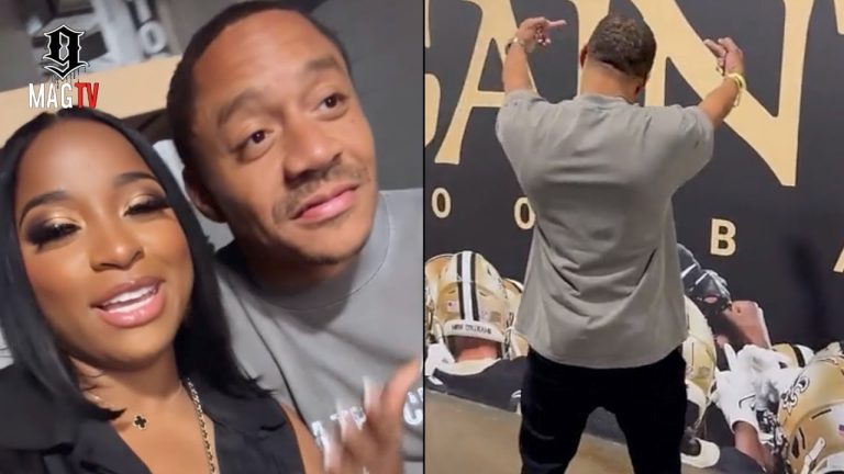 Robert Rushing's Wife Toya Tests His Falcons Loyalty During Trip To New Orleans! 