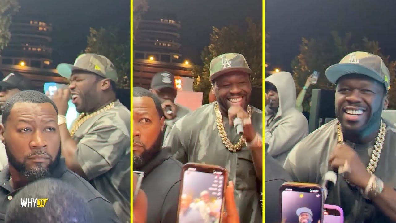 Crowd Going Wild In London After 50 Cent Hits On Stage With Tony Yayo And Uncle Murda