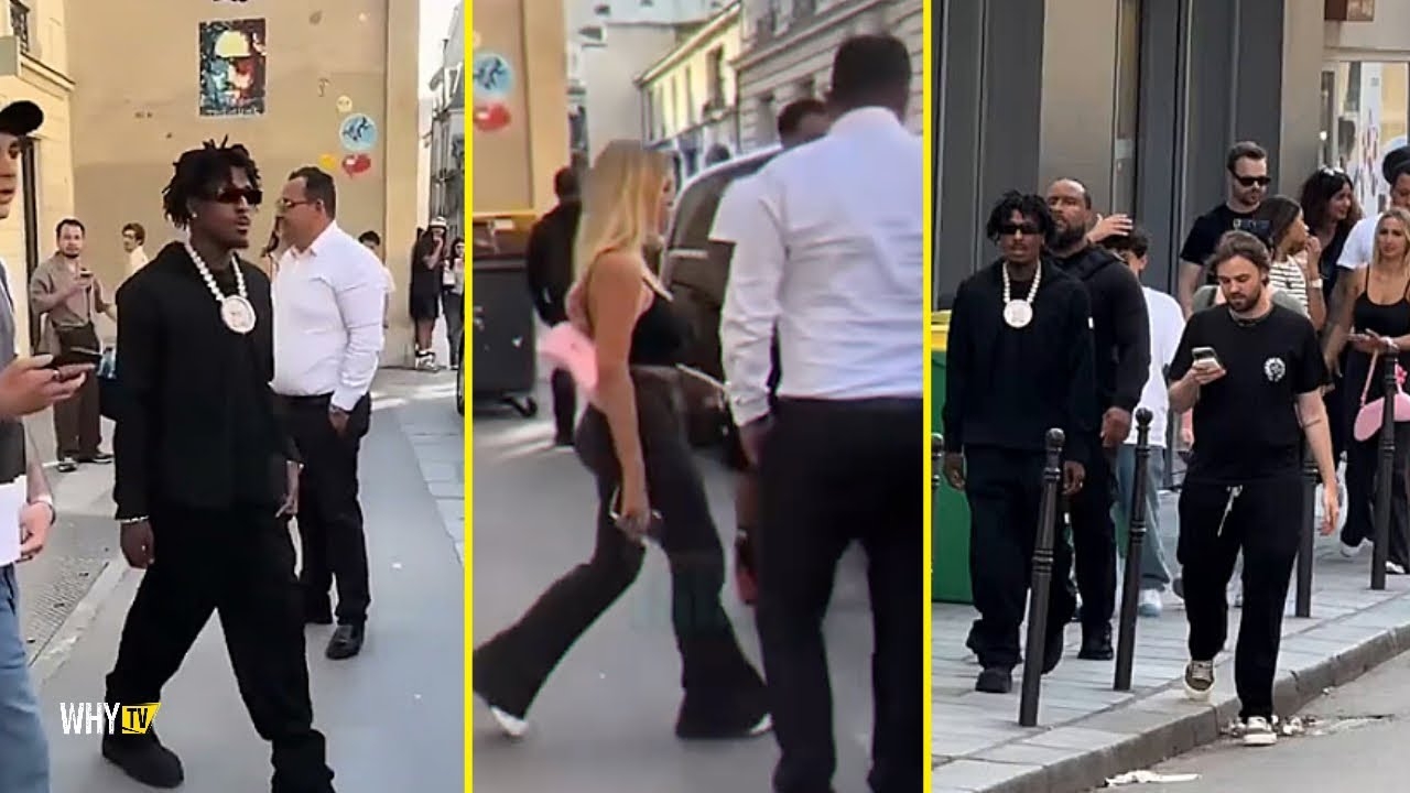 NBA YoungBoy Spotted With Mellow Rackz In Paris Amind Kodak Black Beef 'Yak Must Be Mad'