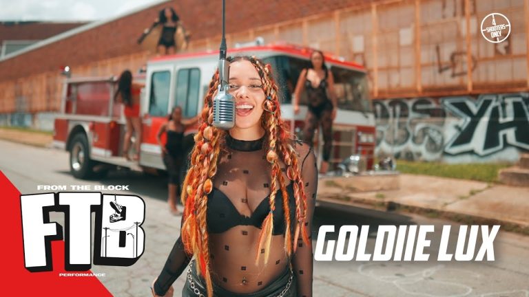 Goldiie Lux - Maniac/Wake Up | From The Block Performance 