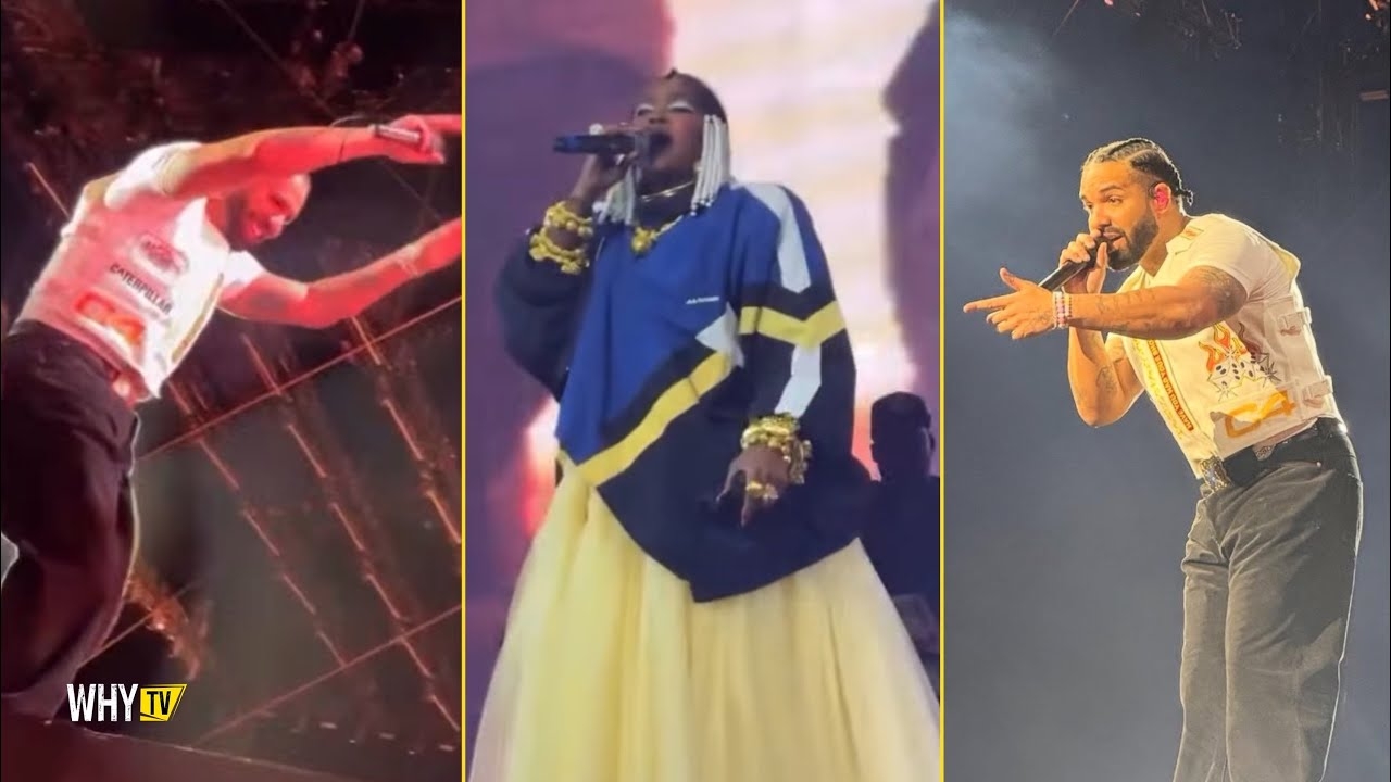 Drake Brings Out Lauryn Hill On The Stage At Wireless 2025 And Gives Her Flowers She Deserves
