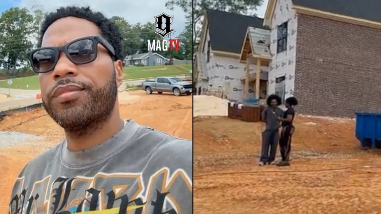 "These Are $2M Dollar Houses" Mendeecees Tours His Construction Site With Son Mendeecees Jr! 