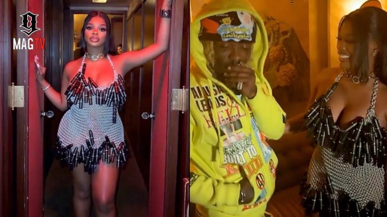 Lil Uzi Pulls Up On "GF" JT's MAC Cosmetic Event! 