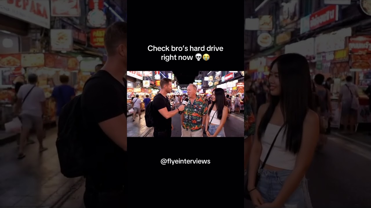 Passport Bros be like #ai #veo3 #streetinterview #viral