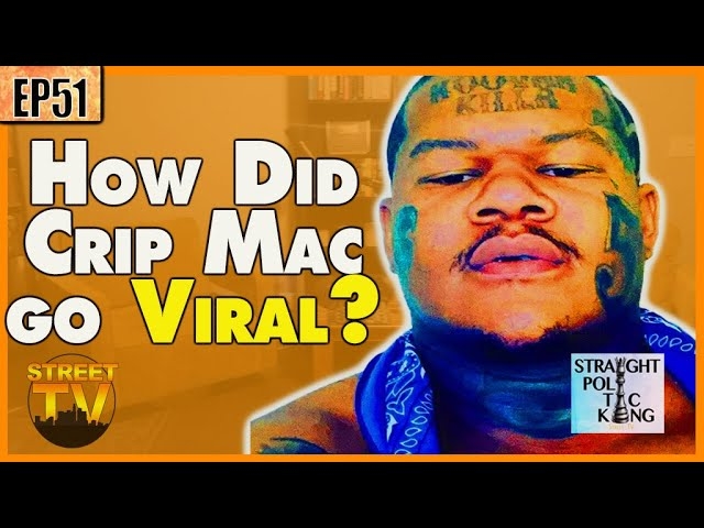Did Crip Mac go viral because of the Hoover Killa tattoo on forehead?